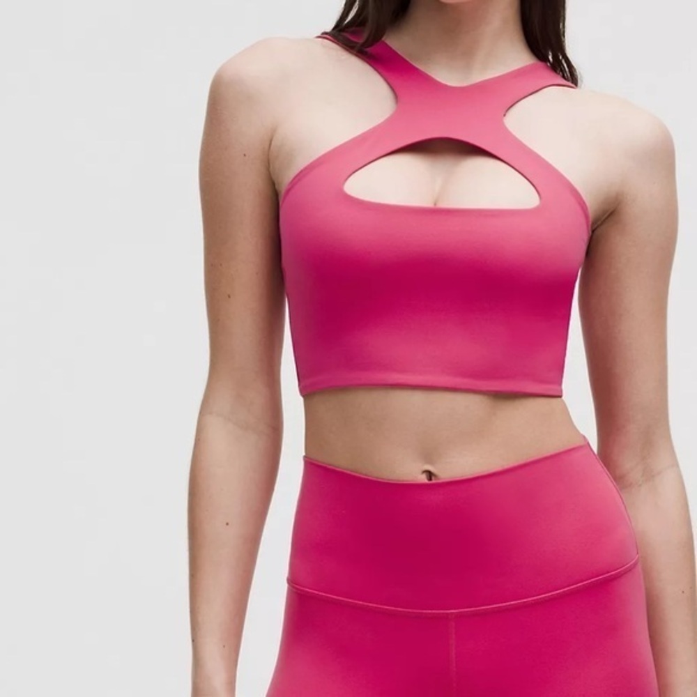 Lululemon Bend This Scoop and Cross Bra